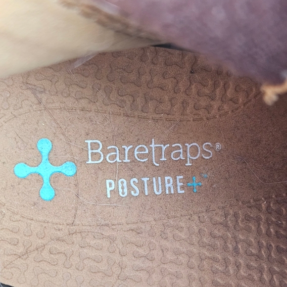 BEARTRAPS POSTURE Women's brown high heel boots that help promote better posture - Picture 9 of 14